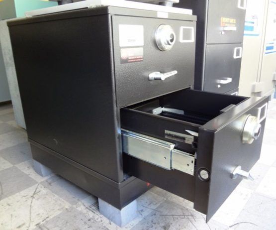 Mosler File Cabinet - 36/4 Mosler File Cabinet